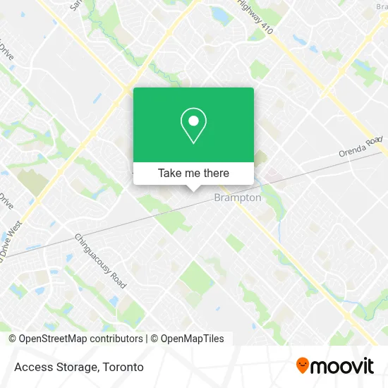 Access Storage map