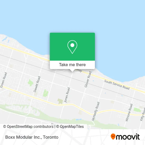 Boxx Modular Inc. map