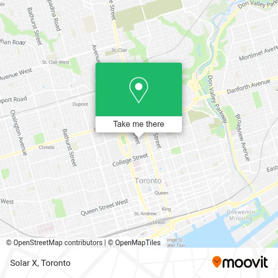 Solar X map