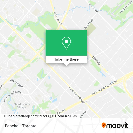 Baseball map