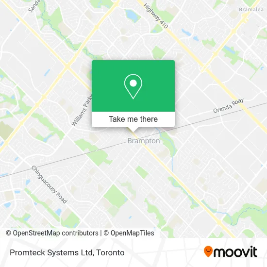 Promteck Systems Ltd map