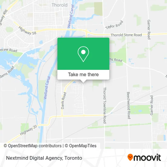 Nextmind Digital Agency map
