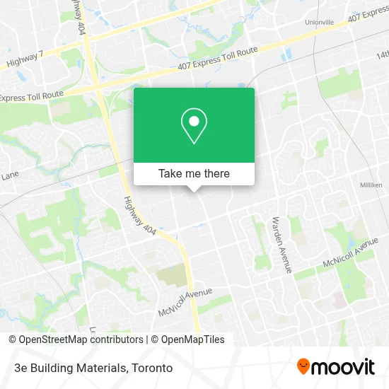 3e Building Materials map