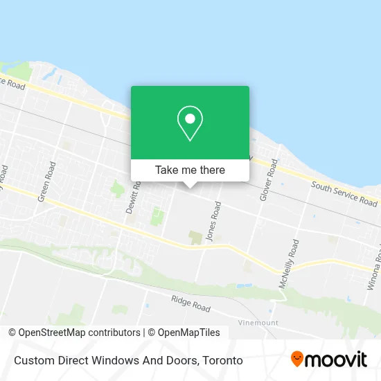 Custom Direct Windows And Doors map