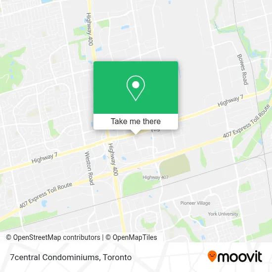 7central Condominiums map