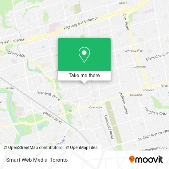 Smart Web Media map