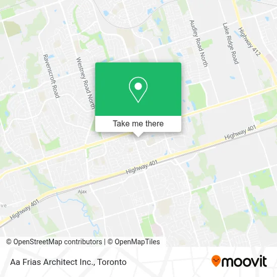 Aa Frias Architect Inc. map