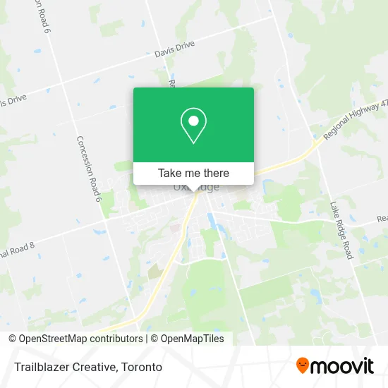 Trailblazer Creative map