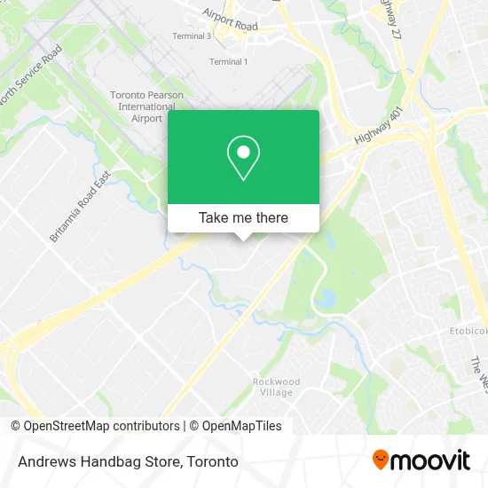 Andrews Handbag Store map