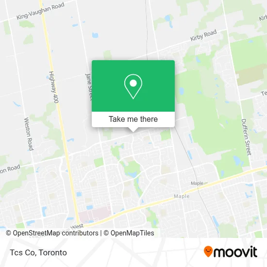 Tcs Co map