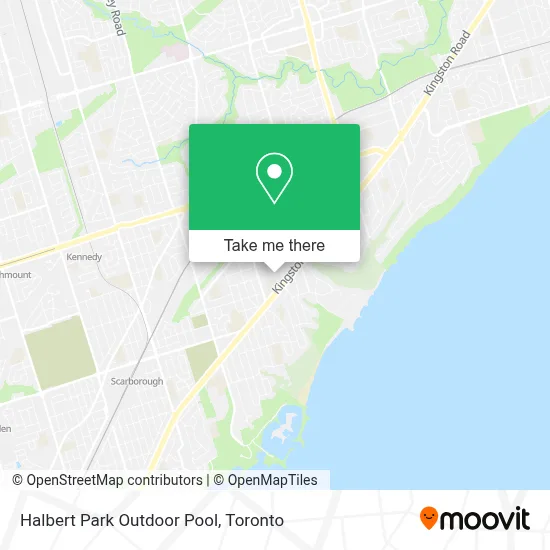 Halbert Park Outdoor Pool map