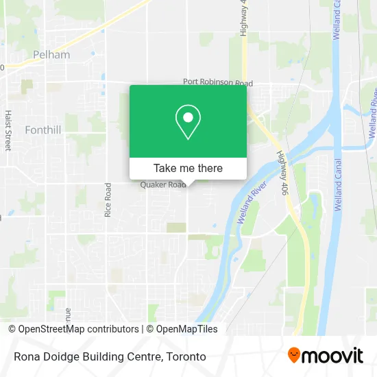 Rona Doidge Building Centre plan