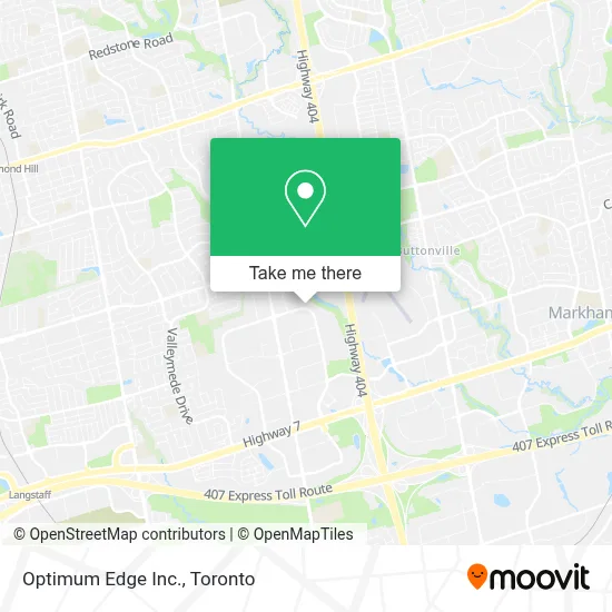 Optimum Edge Inc. map