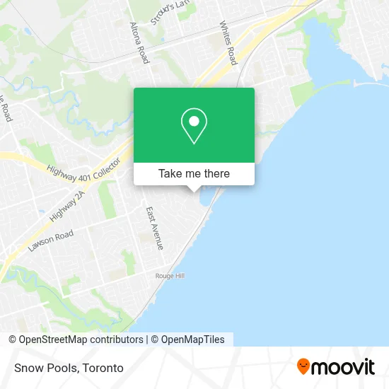 Snow Pools map
