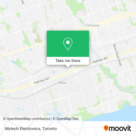 Mytech Electronics map