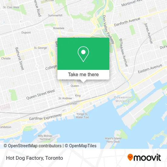 Hot Dog Factory map