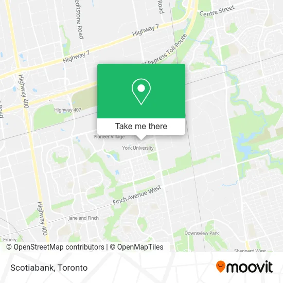 Scotiabank map