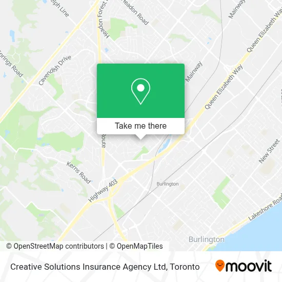 Creative Solutions Insurance Agency Ltd map