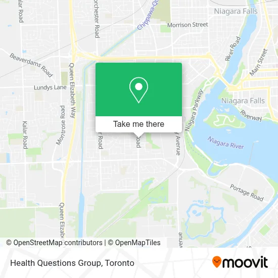 Health Questions Group map