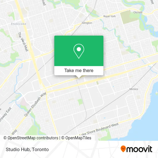 Studio Hub map