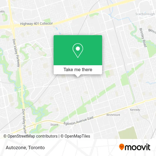 Autozone map