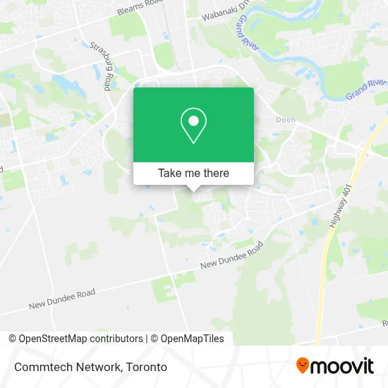 Commtech Network map