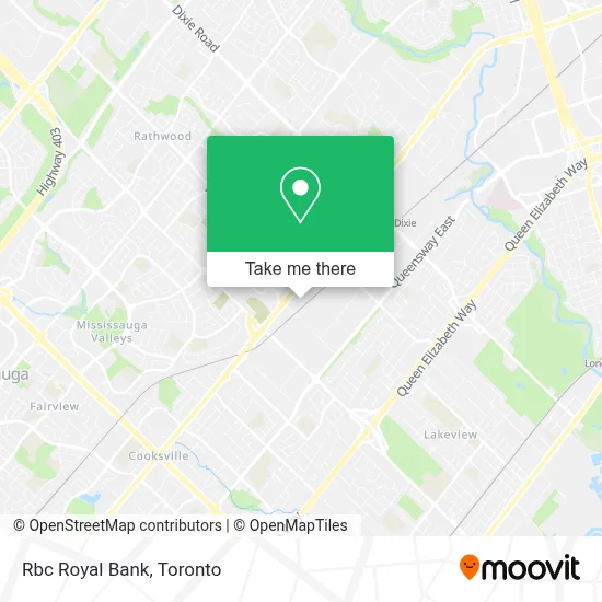 Rbc Royal Bank map