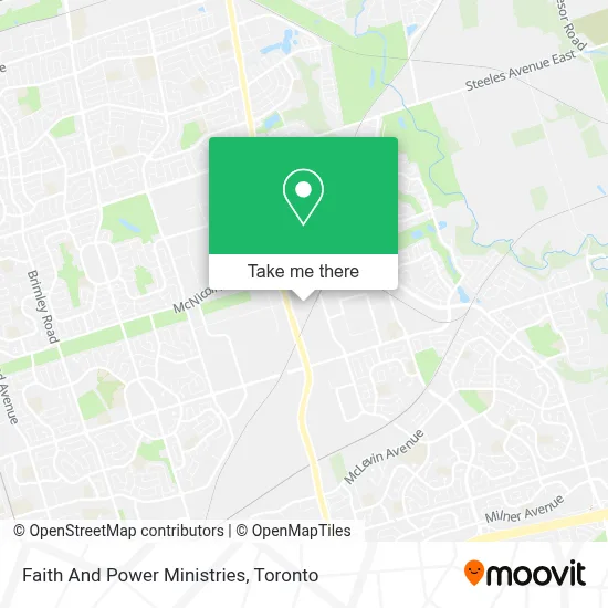 Faith And Power Ministries map