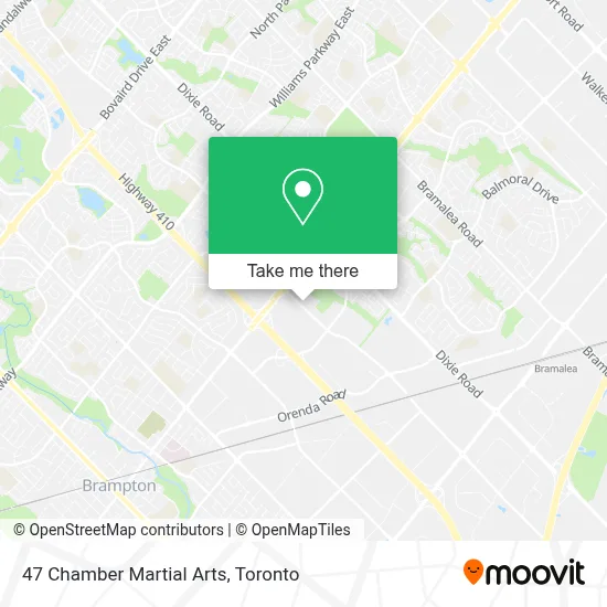 47 Chamber Martial Arts map