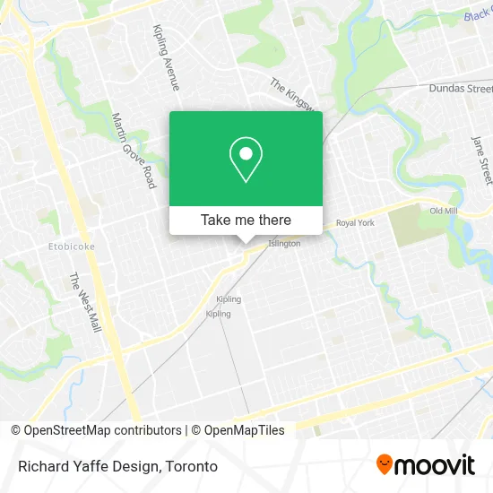 Richard Yaffe Design map