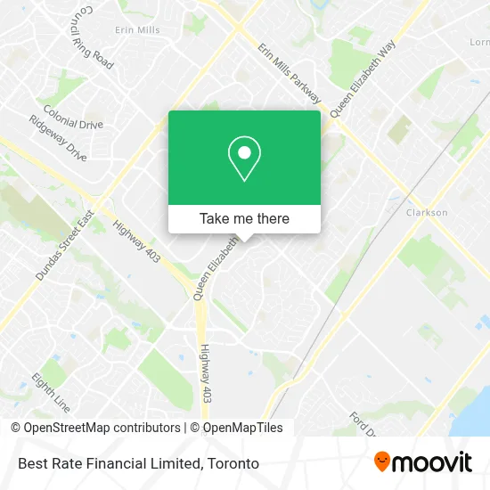 Best Rate Financial Limited map