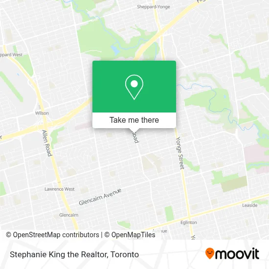 Stephanie King the Realtor map