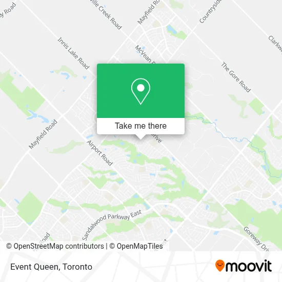 Event Queen map