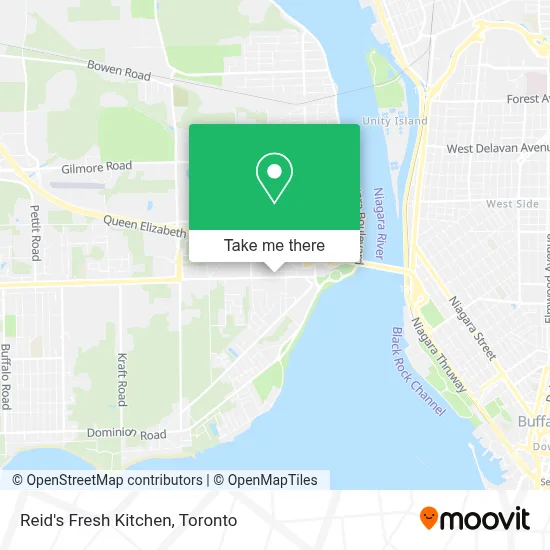 Reid's Fresh Kitchen map