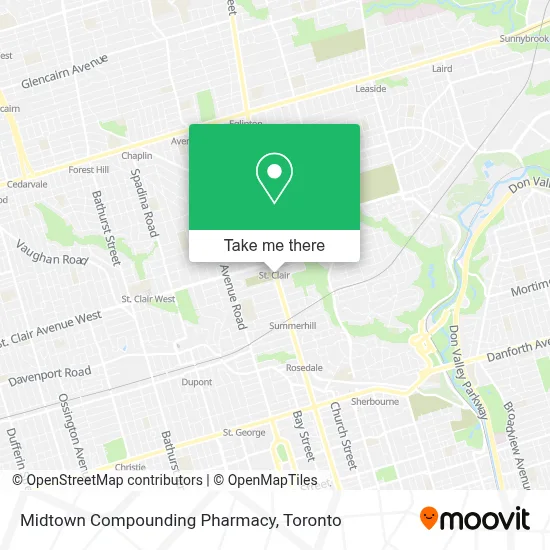 Midtown Compounding Pharmacy map