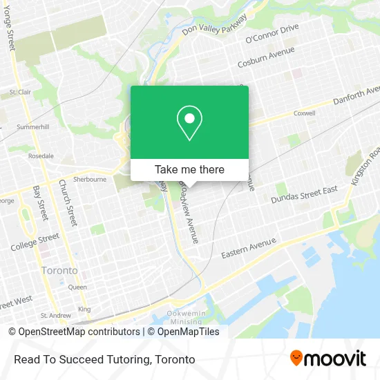 Read To Succeed Tutoring map