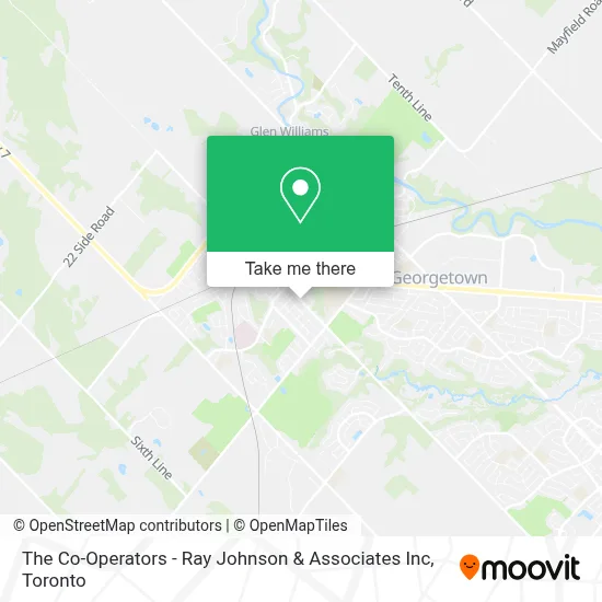The Co-Operators - Ray Johnson & Associates Inc map
