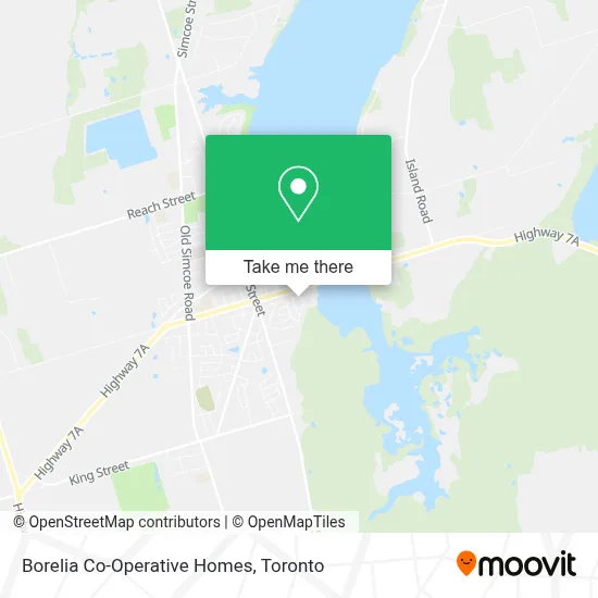 Borelia Co-Operative Homes map