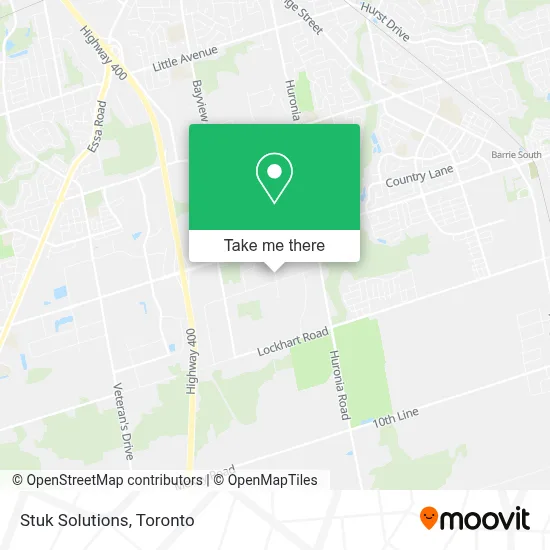 Stuk Solutions map