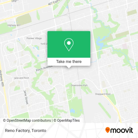 Reno Factory plan