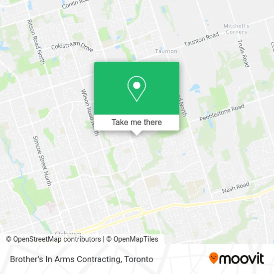 Brother's In Arms Contracting map
