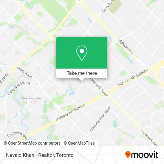 Navaid Khan - Realtor map