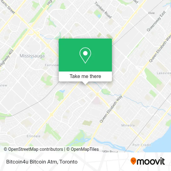 Bitcoin4u Bitcoin Atm map