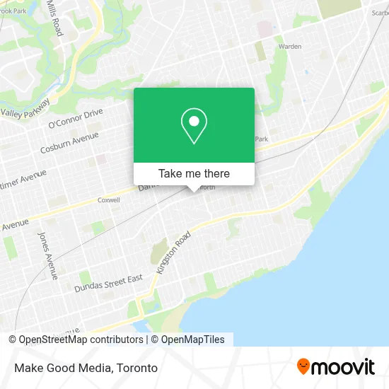 Make Good Media map