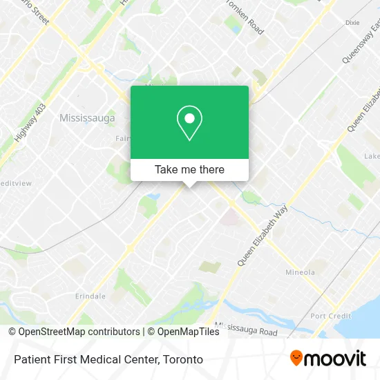 Patient First Medical Center map