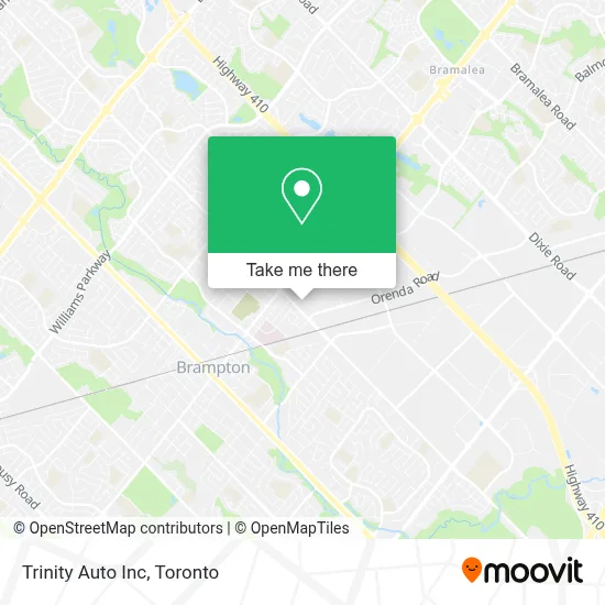 Trinity Auto Inc map