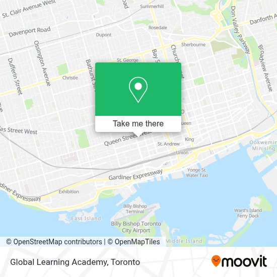 Global Learning Academy map