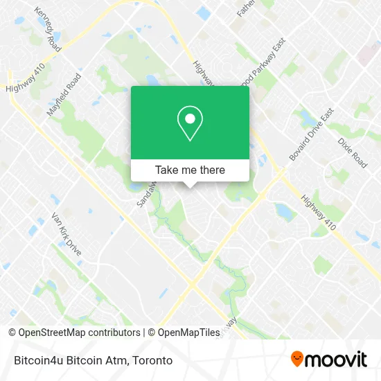 Bitcoin4u Bitcoin Atm map