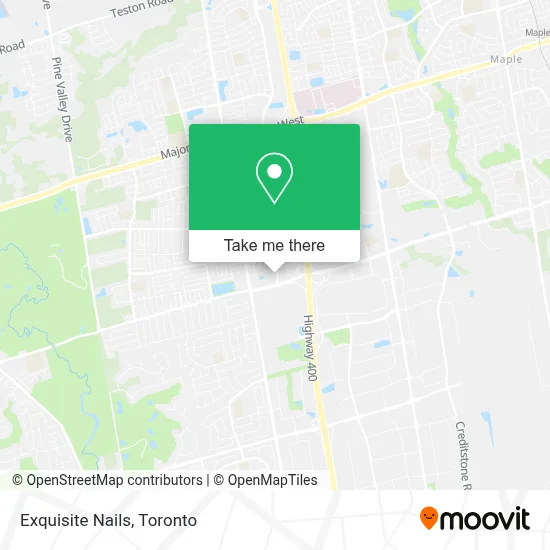 Exquisite Nails map