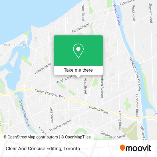Clear And Concise Editing map